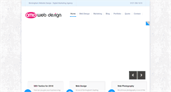 Desktop Screenshot of amdwebdesign.com